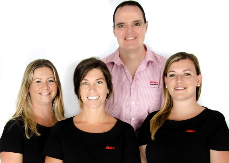 Elders insurance team members at Elders Insurance Ulladulla office